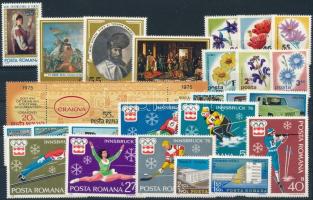 1975-1976 5 klf sor + 2 klf önálló érték, 1975-1976 5 sets + 2 stamps
