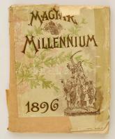 Az ezeréves Magyarország múltjából és jelenéből. Összeáll.: Gelléri Mór. Bp., 1896, Deutsch kő- és könyvnyomdája. Számos litografált illusztrációval. Javított, kissé sérült papírkötésben.