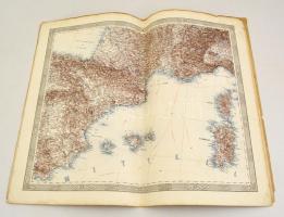 General-Karte von Europa in 25 Blaettern von Joseph Scheda. Wien, 1872. Artaria. 5+19 l. (18. lap hi...