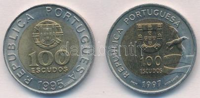 Portugália 1997. 100E Cu-Ni/Al-Br "FAO" + 1997. 100E Cu-Ni/Al-Br "Lisszabon Expo 98&q...