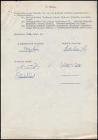 1973 Vas Zoltán (1903-1983) író, 56-os államminiszter ellen foganatosított házkutatás határozata.  V...