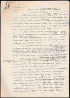 cca 1960 Boldizsár Iván (1912-1988) író, újságíró kézzel kijavított gépirata. Visszaemlékezések, a R...