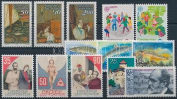 1988-1989 4 diff. sets + 2 stamps, 1988-1989  4 db klf sor + 2 bélyeg