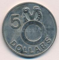 Salamon-szigetek 1978. 5$ Cu-Ni "Fosszilizált kagylóhéj" T:1-
Solomon Islands 1978. 5 Dol...