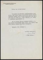 1981-1996 Vas Zoltán (1903-1983) 1956-os államminiszterrel egy jugoszláviai utazásáról szóló írásána...