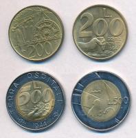 San Marino 1990. 500L + 1991. 200L + 500L + 1992. 200L T:1-
San Marino 1990. 500 Lire + 1991. 200 L...