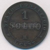 Olasz Államok/Pápai Állam 1867R 1S (5c) Cu "IX. Piusz" T:2-
Italian States/Papal States 1...