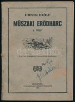 1942, 1972 2 db kiadvány: Műszaki erődharc 2. füzet + Válogatott katonai kitüntetések kiállítás