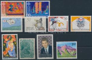 1918-1992 2 db klf sor + 4 db klf bélyeg, 1918-1992 2 diff sets + 4 diff stamps