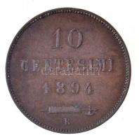 San Marino 1894R 10c Cu T:1-
San Marino 1894R 10 Centesimi Cu C:AU
Krause KM#2