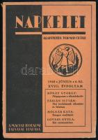 1935, 1940 A Nyugat XXVIII. évfolyamának 9. száma + A Napkelet XVIII. évfolyamának 6. száma