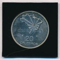 Brazília 1972. 20C Ag "A függetlenség 150. évfordulója" műanyag tokban T:1- kis patina
Br...