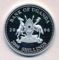 Uganda 2006. 2000Sh Ag "A labdarúgás halhatatlanjainak csarnoka - Ukrajna 2000-es évek/Andrij S...