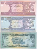 Afganisztán 1979. 50A + 1991. 1000A + 1993. 10.000A + 2002. 1A + 2A T:I-,II
Afghanistan 1979. 50 Af...