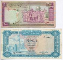 Vegyes: Irán 1985. 2000R + 1982- 200R + 1985- 100R + Líbia 1972. 1D T:I,III,III-
Mixed: IRan 1985. ...