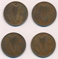 Írország 1928-1937. 1p Br (4xklf) T:2,2-
Ireland 1928-1937. 1 Penny Br (4xdiff) C:XF,VF
