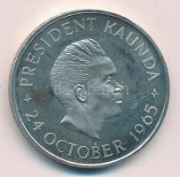 Zambia 1965. 5Sh Cu-Ni A függetlenség első évfordulója T:1 (eredetileg PP)  Zambia 1965. 5 Shillings Cu-Ni 1st Anniversary of Independece C:UNC (originally PP) Krause KM#4