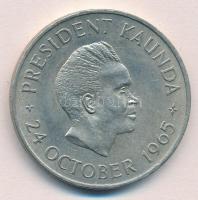 Zambia 1965. 5Sh Cu-Ni "A függetlenség első évfordulója" T:2 Zambia 1965. 5 Shillings Cu-Ni "1st Anniversary of Independece" C:XF Krause KM#4