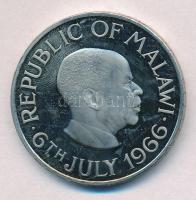 Malawi 1966. 1C Ni-Br A Köztársaság Napja - 1966. Július 6. T:1 (eredetileg PP) Malawi 1966. 1 Crown Ni-Br Day of the Republic - July 6, 1966 C:UNC (originally PP) Krause KM#5