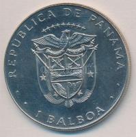Panama 1982. 1B Cu-Ni "Omar Torrijos tábornok halála" T:1,1-
Panama 1982. 1 Balboa Cu-Ni ...