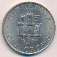 Gibraltár 1970. 1C Cu-Ni T:1- Gibraltar 1970. 1 Crown Cu-Ni C:AU Krause KM#4