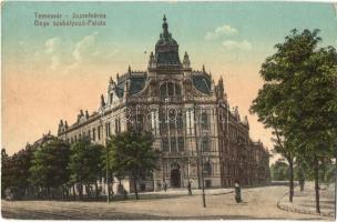 Temesvár, Timisoara; Begaregulirungs Palais / Józsefváros, Bega szabályozási palota / river regulation palace (EK)