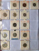 Jó világgyűjtemény 618db régi és új, sok tengerentúlon 3db éremtartóban