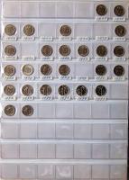 Jó világgyűjtemény 433db régi és új, sok tengerentúlon 2db éremtartóban