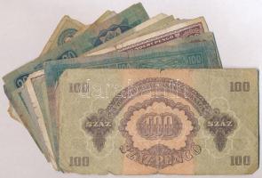 16db-os vegyes magyar korona és pengő bankjegy tétel T:III-IV