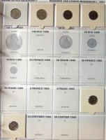 Jó világgyűjtemény 557db régi és új, sok tengerentúlon 2db éremtartóban