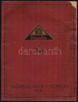 7 db reklámnyomtatvány és reklámmal ellátott boríték (Hexner József Budapest, Gazdák Biztosító Szöve...