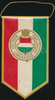 Magyar Labdarúgó Szövetség mini zászló, foltos, 20×11,5 cm