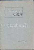 1934, 1945 3 db nyomtatvány: Nuove isorizione ebraiche di Venosa, Italy, a quarterly for the culture and history of the jews of Italy, Iscrizione ebraiche a Bari