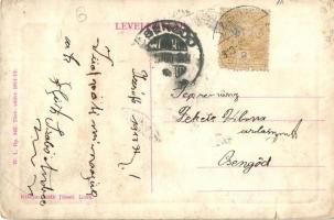 Izsák, Fő utca, Községi óvoda. W. L. Bp. 542. Kiadja Izsák József (r)