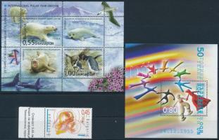 2005-2008 2 klf block + 1 stamp, 2005-2008 2 klf blokk + 1 önálló érték