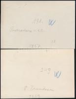 Bruno Reiffenstein (1868-1951): Bécsi váráosképek 3 db feliratozott és pecséttel jelzett fotó / Aust...