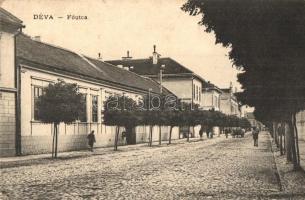 Déva, Deva; Fő utca / main street (EK)