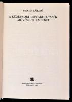Dávid László: A középkori Udvarhelyszék művészeti emlékei. Bukarest, 1981, Kriterion. Kiadói kartoná...
