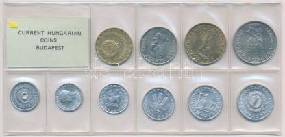 1983. 2f-20Ft (10xklf) érmés forgalmi sor fóliatokban T:1 Adamo FO16