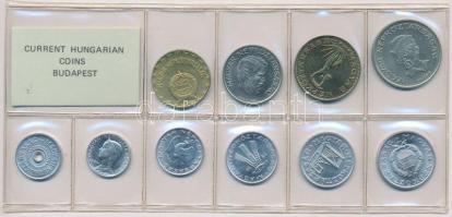1984. 2f-20Ft (10xklf) érmés forgalmi sor fóliatokban T:1 Adamo FO17