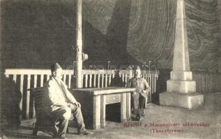 Marosújvár, Ocna Mures; Sóbánya belső, Táncterem, munkások. Füssy József kiadása / salt mine interior, dance hall, workers