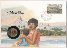Mauritius 1978. 2c II Erzsébet felbélyegzett borítékban T:1- Mauritius 1978. 2 Cents Elizabeth II in envelope with stamp C:AU