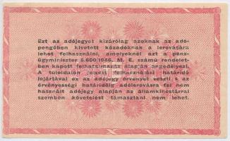 1946. 1.000.000AP hátoldalán fordított címer T:III