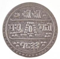 Nepál 1911. (1833) 1/2M Ag T:2
Nepal 1911. (1833) 1/2 Mohar Ag C:XF
