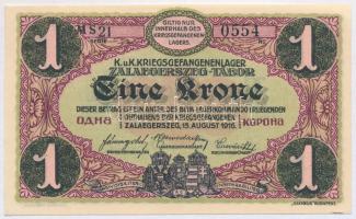 Zalaegerszeg / hadifogolytábor 1916. augusztus 15. 1K arab sorozat és sorszámmal, "MS" jel...