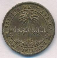 Brit Nyugat-Afrika 1928. 1Sh Sn-sárgaréz "V. György" T:2 ph.
British West Africa 1928. 1 ...
