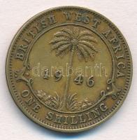 Brit Nyugat-Afrika 1946. 1Sh Ni-sárgaréz "VI. György" T:2
British West Africa 1946. 1 Shi...