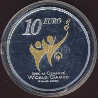 Írország 2003. 10Eur Ag "Speciális olimpia" T:PP