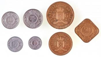Holland-Antillák 1989. 1c-2 1/2G (7xklf) T:1,1-
Netherlands Antilles 1989. 1 Cent -  2 1/2 Gulden (...