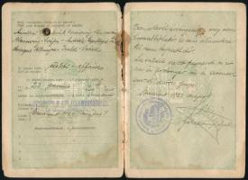 1923 Eskütt Lajos (1896-1957), az Eskütt-féle panamaügy főszereplőjének Ausztria, Csehszlovákia, Ném...